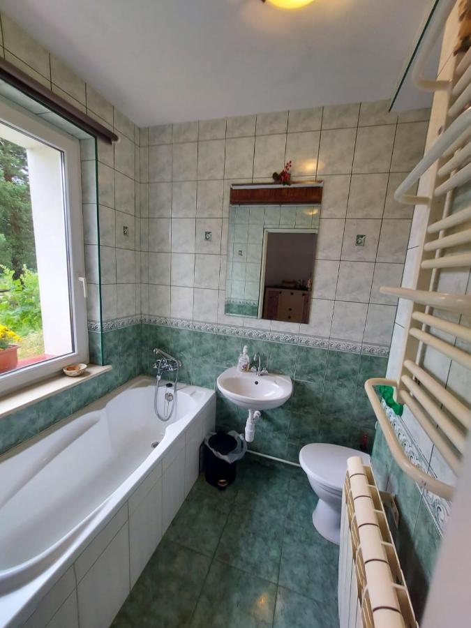 Mieszkanie nad jeziorem Rydzówka+prywatny staw+plaża+Mazury Srokowo Exterior foto